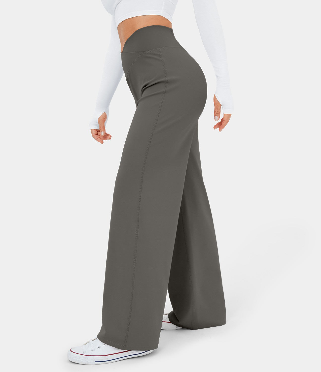 Legging Évasé Taille Haute
