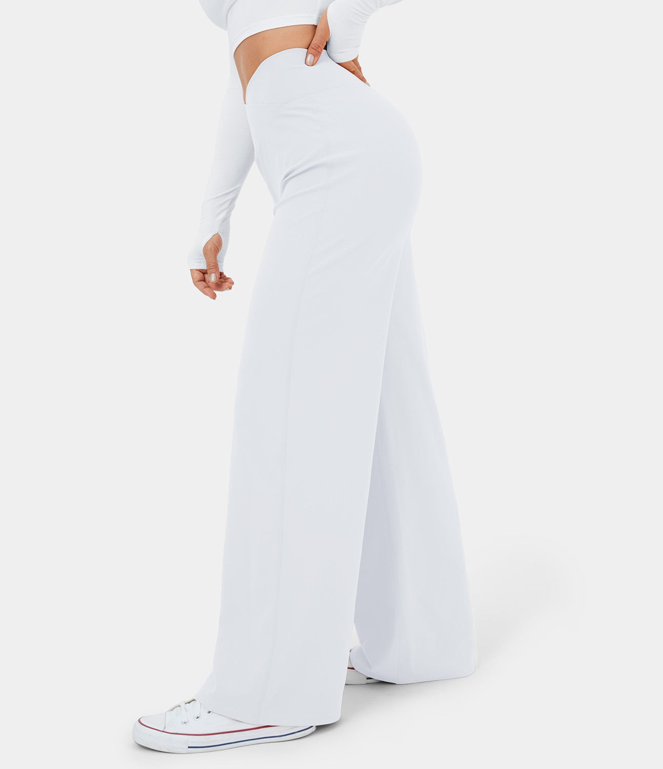 Legging Évasé Taille Haute