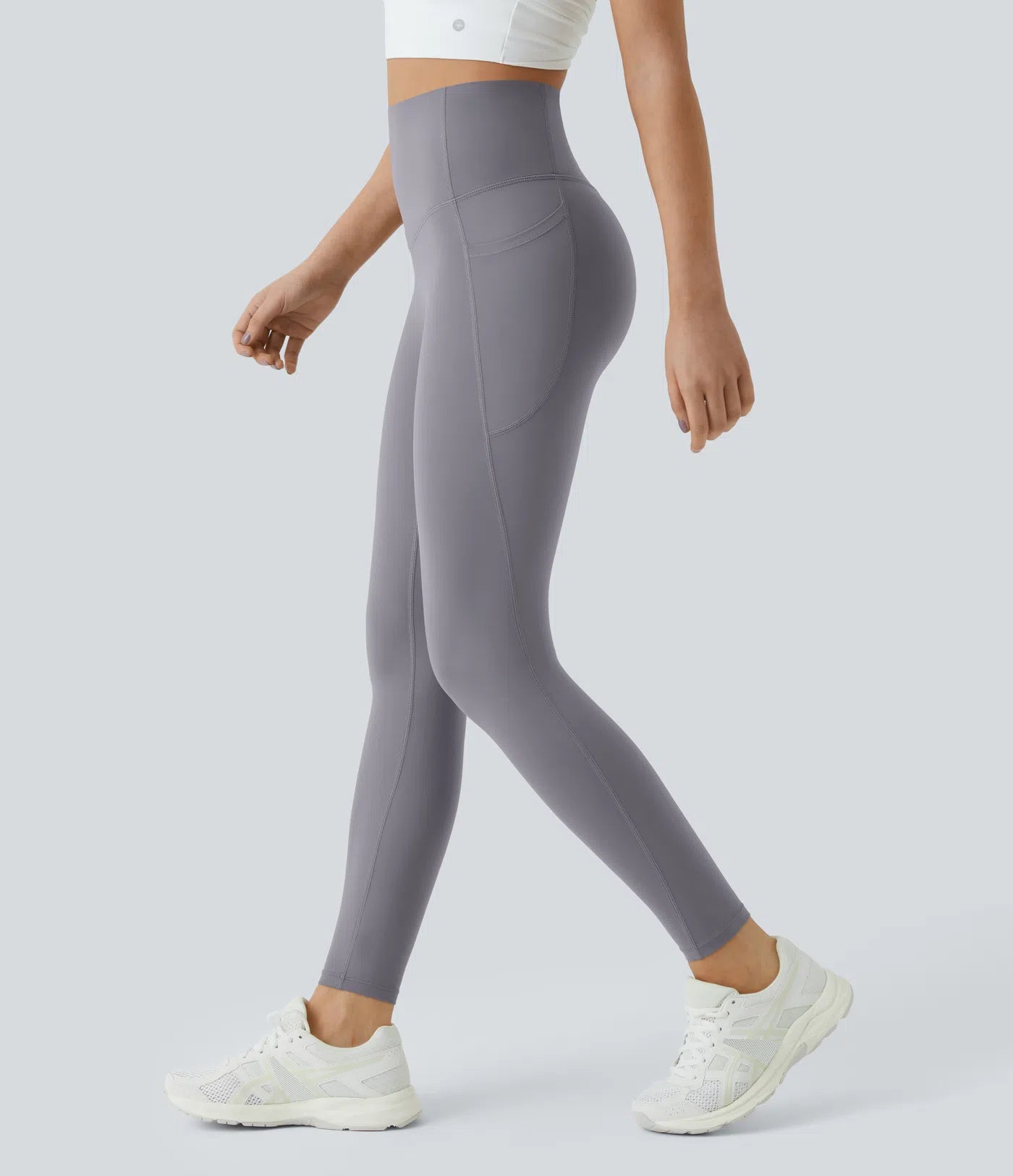 Legging Sculptant Taille Haute - Contrôle du Ventre & Poches