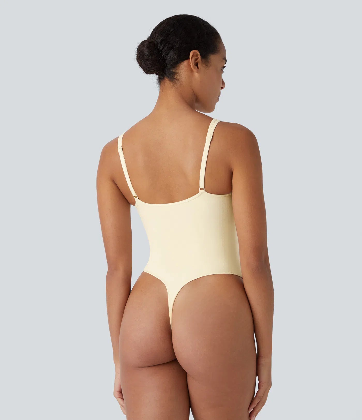 Body gainant sans coutures Flow avec bretelles ajustables et zip