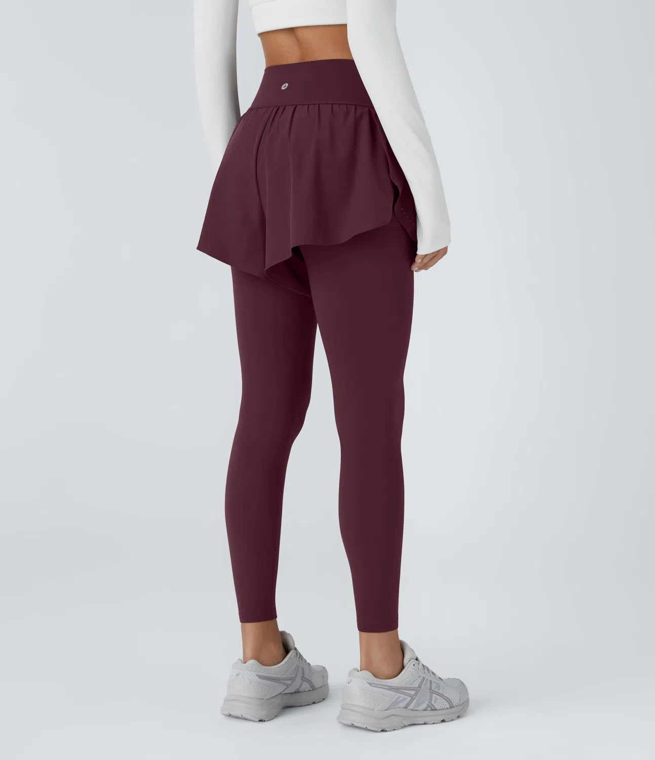 Legging d'entraînement 2-en-1 Breezeful™ 7/8 à séchage rapide, taille haute, avec points réfléchissants et poche latérale